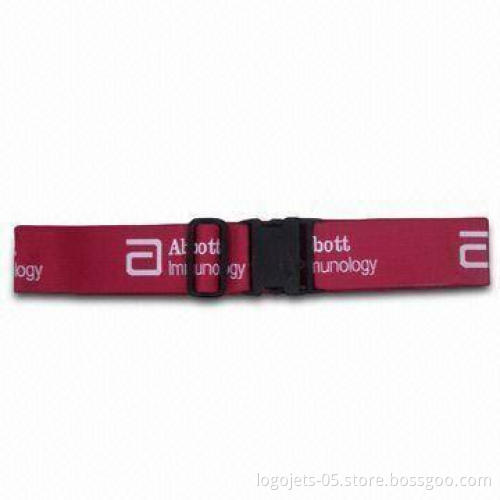 Luggage Belt, Made of Polyester or Cotton, Customized Requests are Welcome